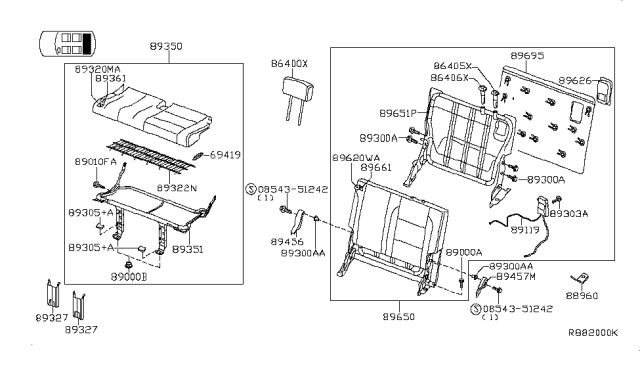 2008 Nissan Armada 3rd Seat Diagram 1