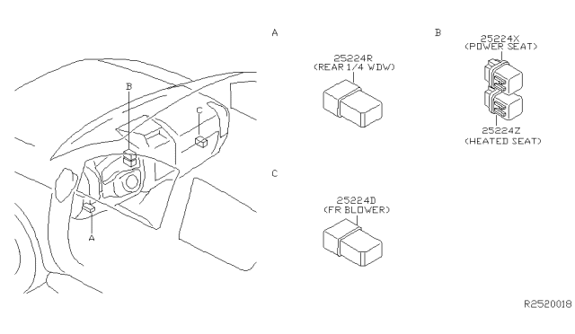 2005 Nissan Armada Relay Diagram 4