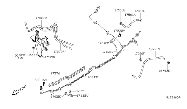 2006 Nissan Armada Fuel Piping Diagram 4