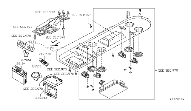 2009 Nissan Armada Audio & Visual Diagram 4