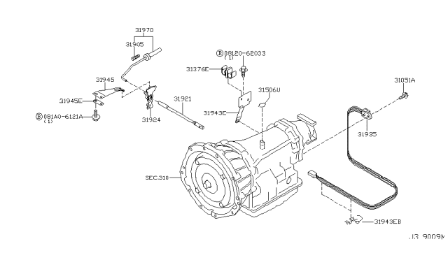 2007 Nissan Armada Control Switch & System Diagram 2