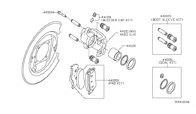 2005 Nissan Armada Rear Brake Diagram 2