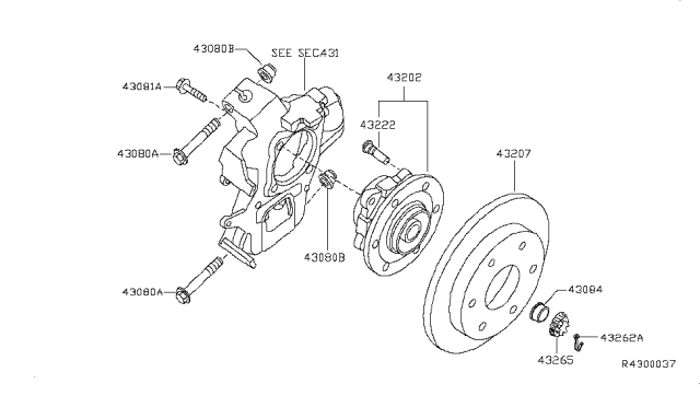 2014 Nissan Armada Rear Axle Diagram