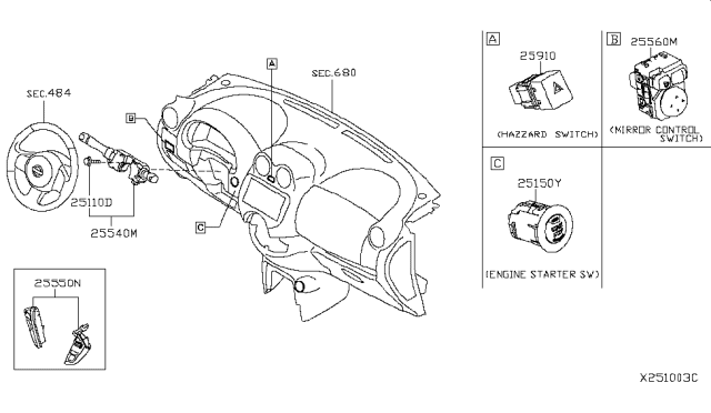 2014 Nissan Versa Note Switch Diagram 4