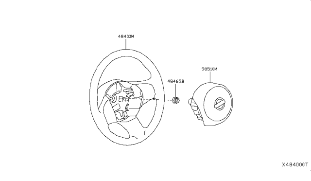 2014 Nissan Versa Note Steering Wheel Diagram 1