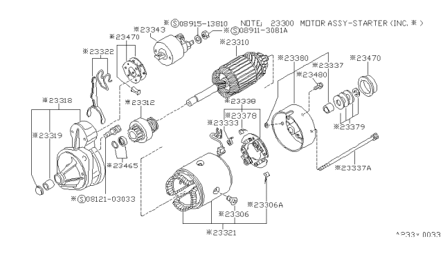 1993 Nissan Van Starter Motor Diagram 2