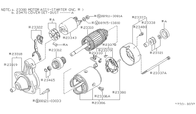 1988 Nissan Van Starter Motor Diagram 1