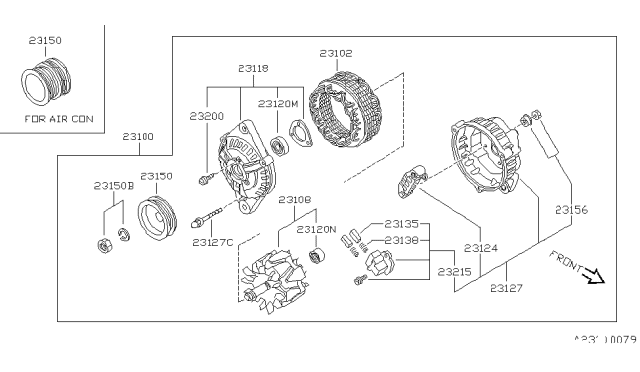 1988 Nissan Pulsar NX Alternator Diagram 5