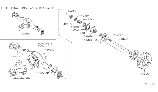 2000 Nissan Frontier Rear Axle Diagram 5