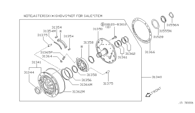 2002 Nissan Frontier Engine Oil Pump Diagram 1