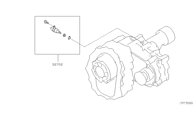 2003 Nissan Frontier Speedometer Pinion Diagram 3