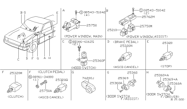 1998 Nissan Frontier Switch Diagram 2