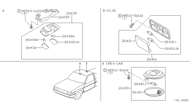 2004 Nissan Frontier Room Lamp Diagram