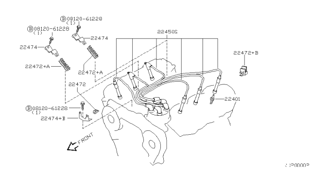 1998 Nissan Frontier Ignition System Diagram 2