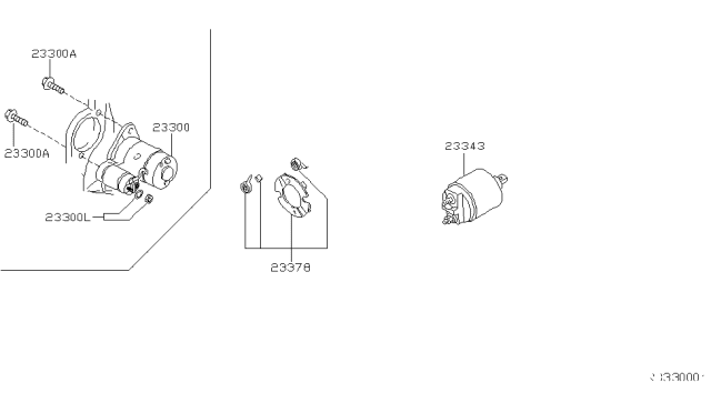 2000 Nissan Frontier Starter Motor Diagram 2