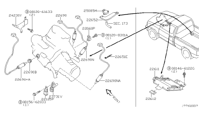 2004 Nissan Frontier Engine Control Module Diagram 2