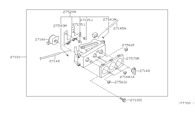 2004 Nissan Frontier Control Unit Diagram