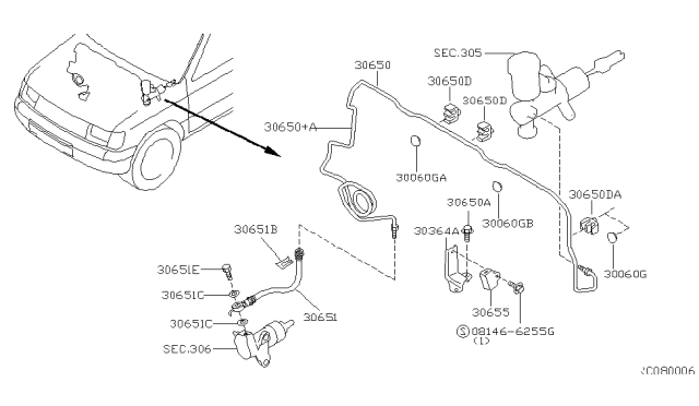 2001 Nissan Frontier Clutch Piping Diagram 3