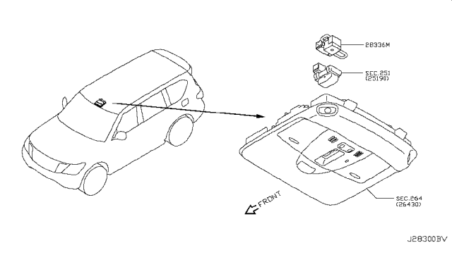 2017 Nissan Armada Telephone Diagram 1