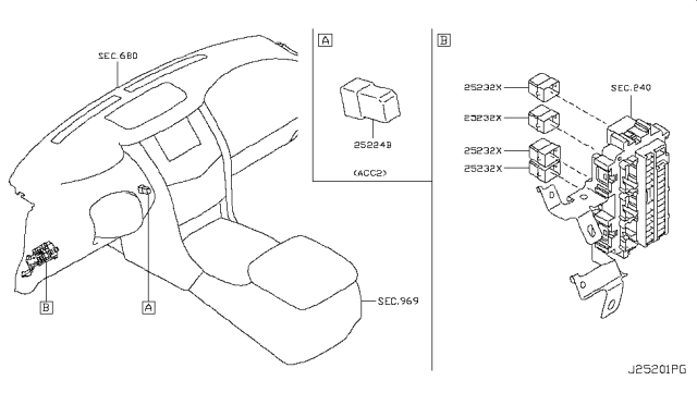 2017 Nissan Armada Relay Diagram 3