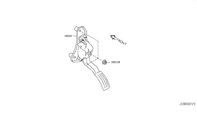 2017 Nissan Armada Accelerator Linkage Diagram 2