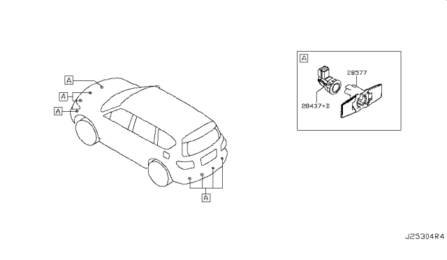 2017 Nissan Armada Electrical Unit Diagram 9