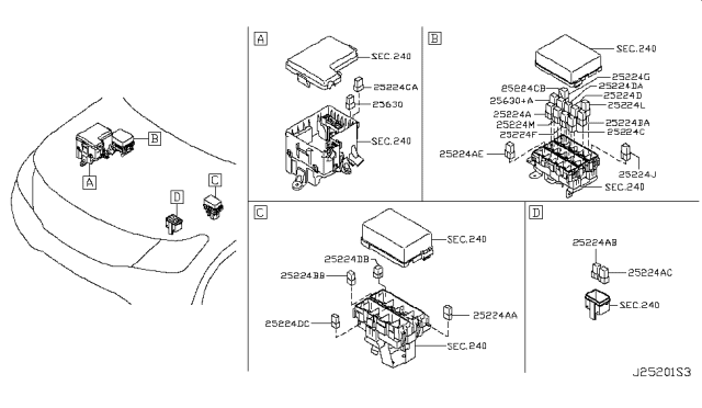 2017 Nissan Armada Relay Diagram 2