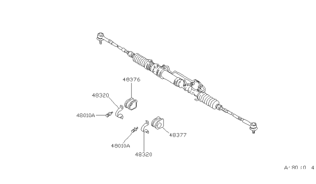 1986 Nissan Maxima Manual Steering Gear Diagram 1