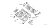 Diagram for 2004 Nissan Quest Floor Pan - 74514-CK030