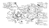 Diagram for 2004 Nissan Quest Armrest - 88700-ZF20A