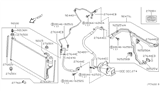 Diagram for Nissan Quest A/C Hose - 92440-ZE60A