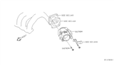 Diagram for 2007 Nissan Quest Throttle Body - 16119-8J10C