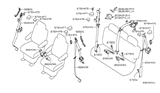 Diagram for Nissan Quest Seat Belt - 89844-ZF08C