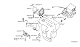 Diagram for 2009 Nissan Quest Engine Control Module - 23710-ZE60A