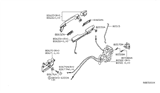 Diagram for Nissan Quest Door Handle - 80671-ZM71B