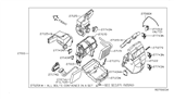 Diagram for 2010 Nissan Quest Cabin Air Filter - 27274-ZM70A