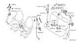 Diagram for 2004 Nissan Quest Seat Belt - 89844-5Z080