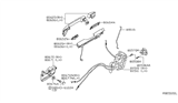 Diagram for 2005 Nissan Quest Door Lock - 80500-5Z000