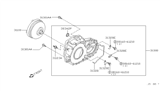 Diagram for Nissan Quest Bellhousing - 31300-89X00