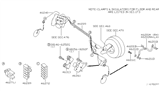 Diagram for 2006 Nissan Quest Brake Line - 46210-CK000