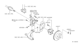 Diagram for 2006 Nissan Murano Wheel Hub - 40202-CA010