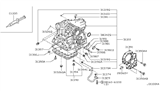 Diagram for Nissan Maxima Oil Pan - 31390-88X00