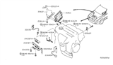 Diagram for 2009 Nissan Versa Knock Sensor - 22060-7S000