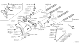 Diagram for Nissan Quest Timing Chain Tensioner - 13070-ZK01B