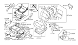 Diagram for 2006 Nissan Quest Seat Heater Switch - 25500-ZA30A