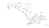 Diagram for 2007 Nissan Quest Brake Booster - 47210-CK100