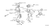 Diagram for Nissan Quest Engine Mount Torque Strut - 11215-8Y100