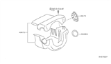 Diagram for 2005 Nissan Quest Steering Column Cover - 48474-5Z001