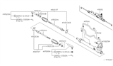 Diagram for 2007 Nissan Quest Tie Rod End - 48520-CK025