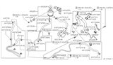 Diagram for 2007 Nissan Quest Power Steering Hose - 49721-CK010